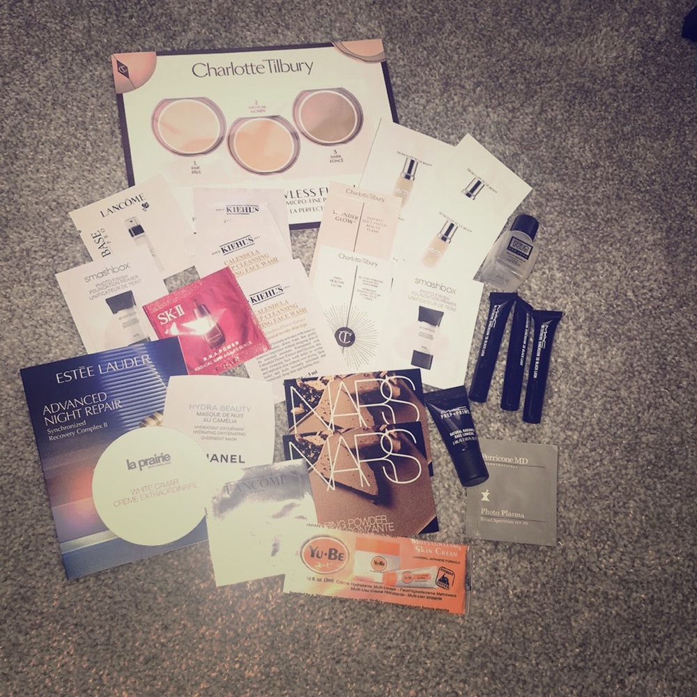 Brand new beauty samples